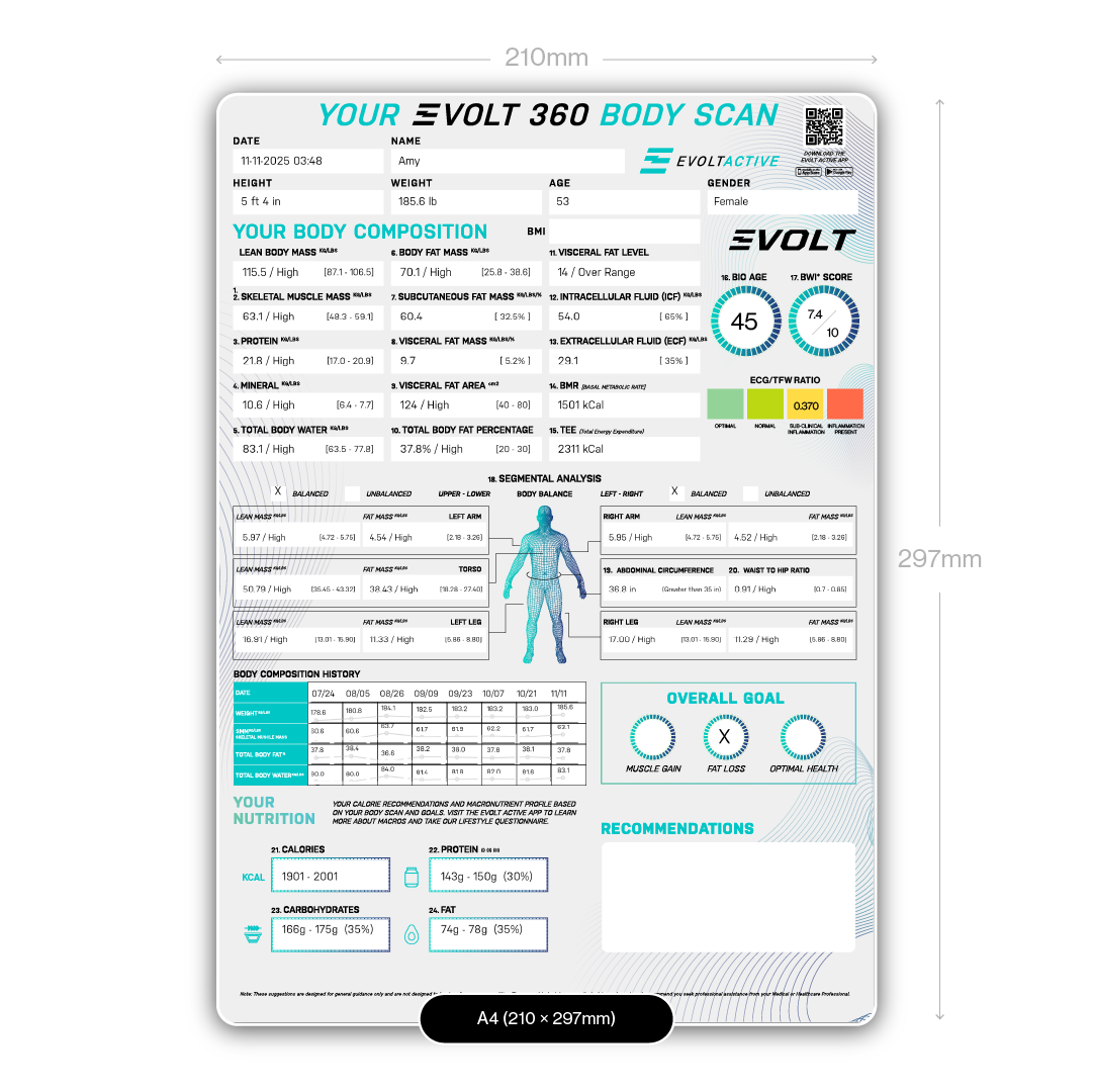 Evolt Results Sheet